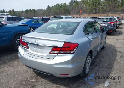 2013 Honda Civic Lx from USA, damaged, VIN 2HGFB2F57DH506303